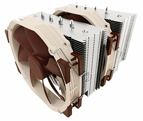 Noctua NH-D15 CPU-Kühler mit zwei Lüftern und Kühlrippen.
