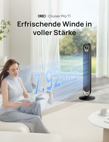 Dreo 20dB Turmventilator