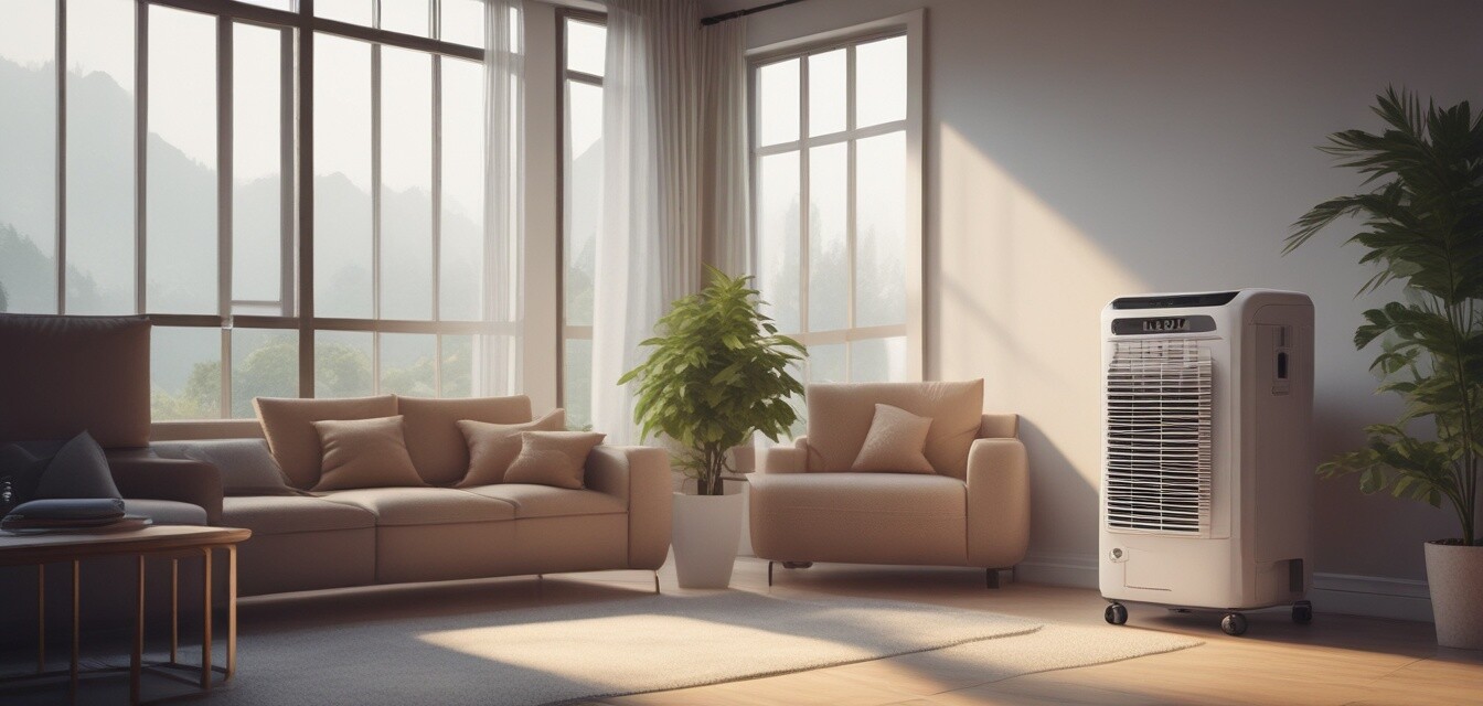 Health benefits of air quality with air coolers