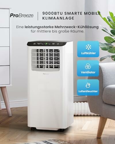 Pro Breeze™ 4-in-1 Mobile Klimaanlage