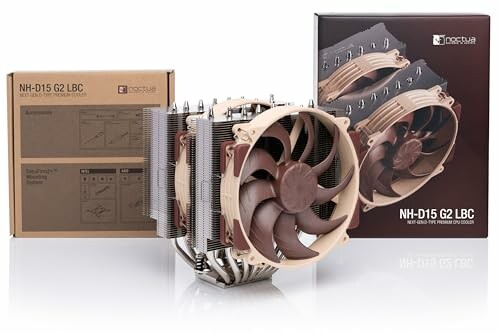 Noctua NH-D15 G2 LBC CPU-Kühler und Verpackung