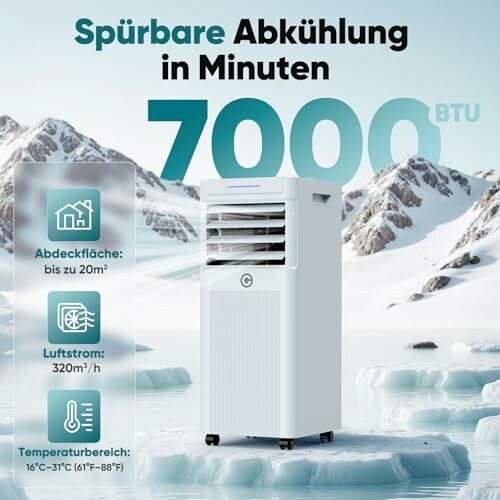 Klimaanlage Mobil 7000 BTU