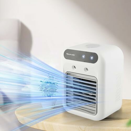 Tragbare Klimaanlage mit 1800mAh Akku