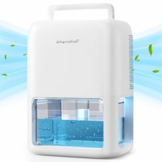 Tragbarer Luftentfeuchter mit Wassertank