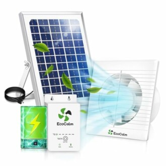 ecoCalm Solar Ventilator