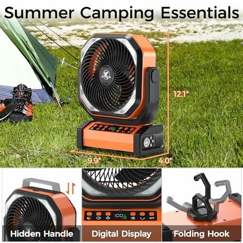 KITWLEMEN Campingventilator