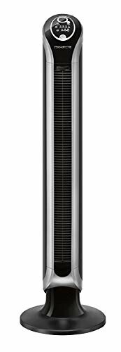 Schwarzer und silberner Turmventilator