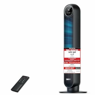 Turmventilator mit Fernbedienung